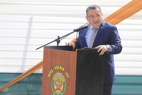 Juan José Santiváñez (Foto: Mininter)