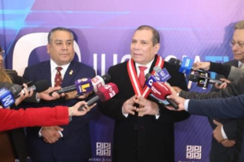 Gustavo Adrianzén y Javier Arévalo