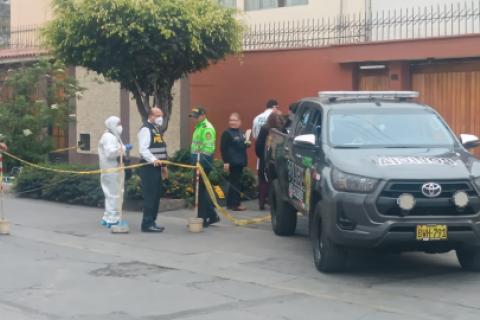 Crimen en San Miguel.