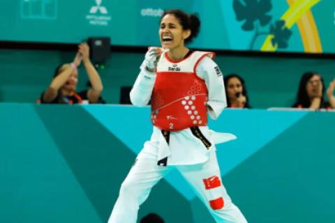 La atleta Angélica Espinoza ganó la medalla de oro en parataekwondo, consagrándose bicampeona olímpica.