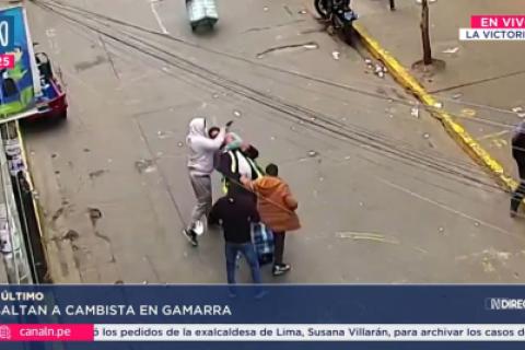 Asalto en Gamarra. 