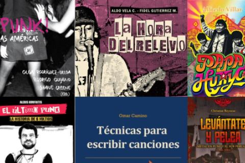 Libros sobre música.