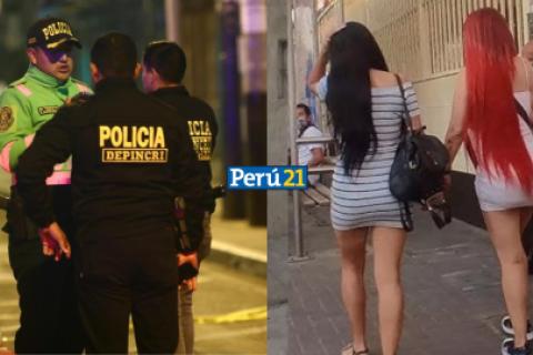 A sangre fría mataron a su víctima sin importarles la presencia policial. (Foto: Composición Perú21)