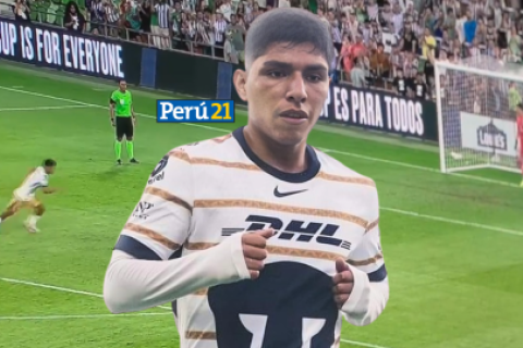 Piero Quispe falla penal en Pumas vs Monterrey por Leagues Cup