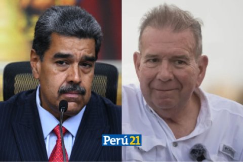 Edmundo González y Nicolás Maduro