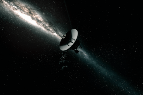 as sondas Voyager 1 y 2 fueron lanzadas en 1977 para aprovechar una rara alineación planetaria.