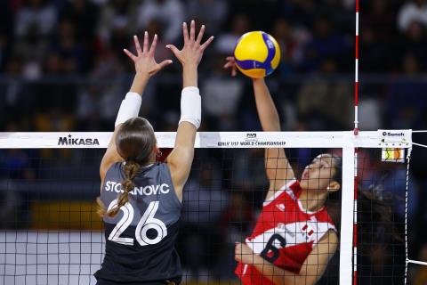 Perú vs Canadá en el Mundial de Voley Sub-17