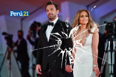 JLO Y Ben Affleck. (AFP)