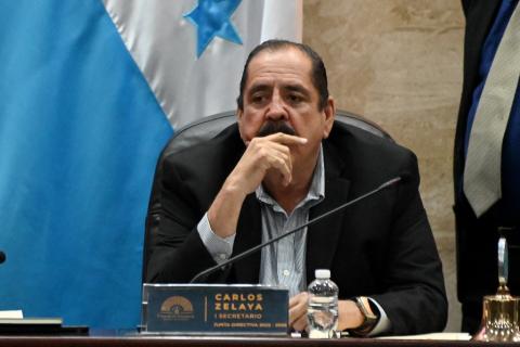 Carlos Zelaya es el secretario del Congreso de Honduras (Foto: AFP).