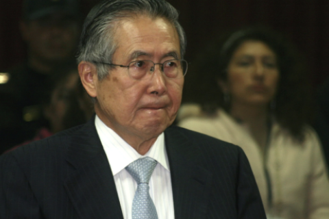 Fotografía de archivo del expresidente de Perú Alberto Fujimori. EFE/Poder Judicial