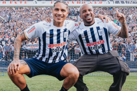 Paolo Guerrero y Jefferson Farfán juntos en Matute