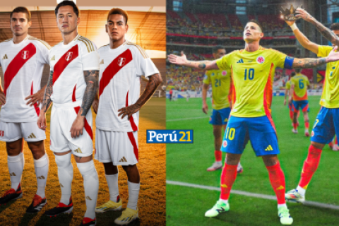 Perú y Colombia se medirán por la fecha 7 de Eliminatorias