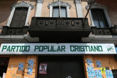 Partido Popular Cristiano (PPC)/ (FOTO: ANDINA)