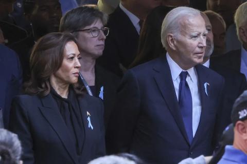 Harris y Biden.