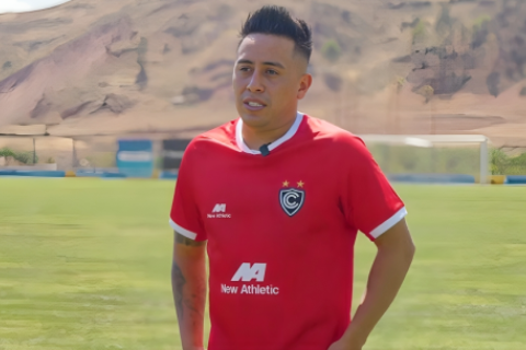 Christian Cueva en Cienciano