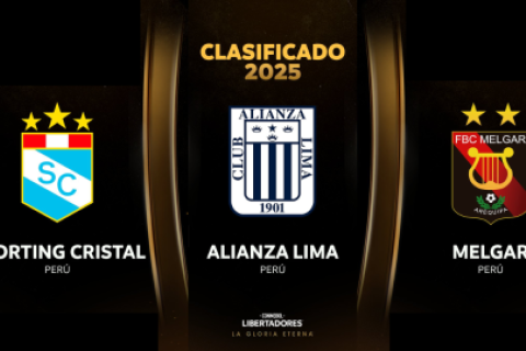 Clasificados peruanos a la Copa Libertadores 2025