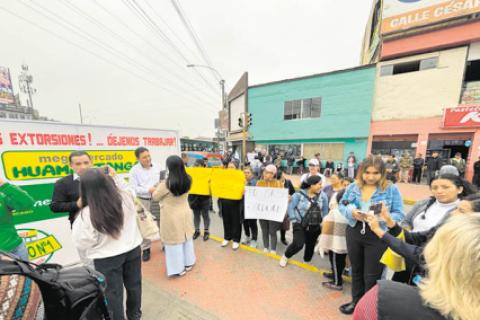 Comerciantes de Puente Piedra.