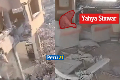 Video muestra a un herido Yahya Sinwar