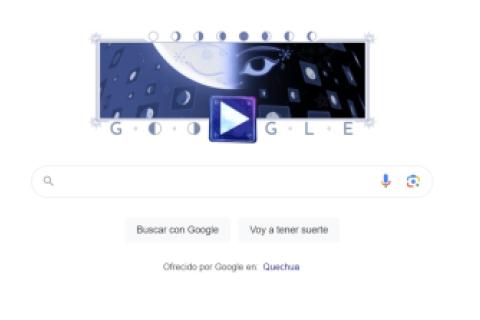 Google y la Luna.