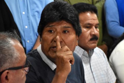 Evo Morales. FOTO: EFE