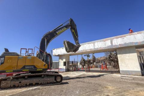 Hospital en Marcona.