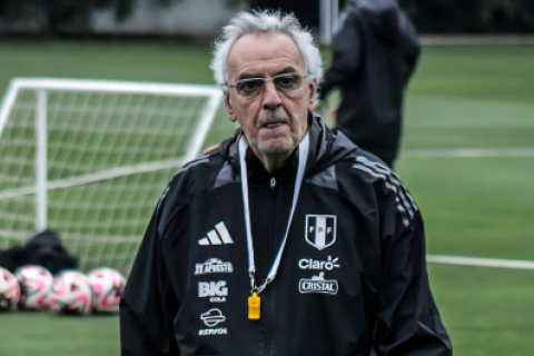 Jorge Fossati en entrenamientos previo al Perú vs Uruguay por Eliminatorias