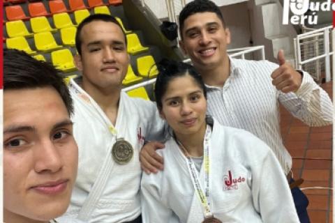 Judo peruano logra tres medallas en el Sudamericano Senior en Colombia