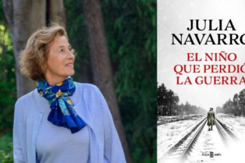 Julia Navarro, autora de ‘El niño que perdió la guerra’. (Foto: Juan Manuel Fernández).