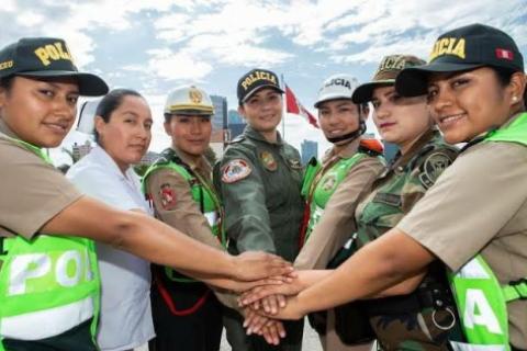 Mujeres policías. 