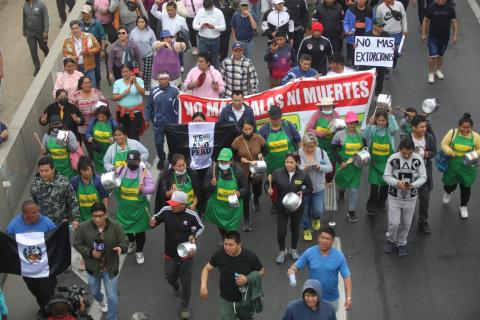 Desde hoy jueves 10 de octubre se desarrolla el paro de transportista. (GEC)