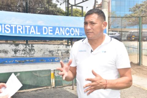  Samuel Daza Taype. Alcalde de la Municipalidad Distrital de Ancón