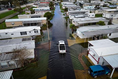 Vista aérea de South Daytona. (AFP)