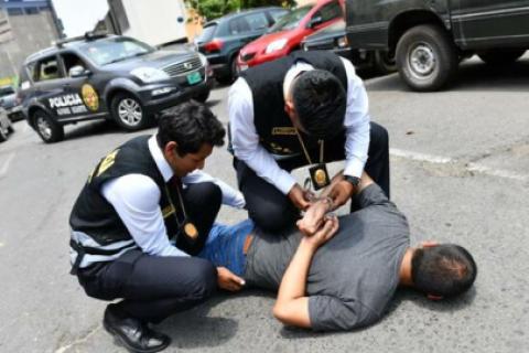 Policía investiga el delito. (Foto: Ministerio del Interior)