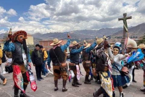 Cusco: pobladores y fieles participan de procesión de Doctor Patrón San Jerónimo