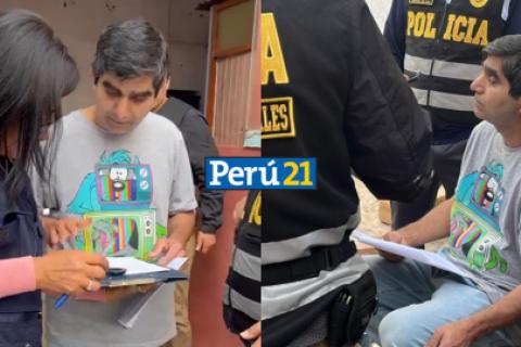 Segundo Juan Medina Rubio pornografía infantil trujillo