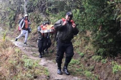 turista fallece