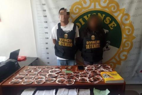 Adolescentes detenidos.