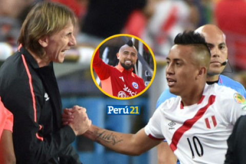 Christian Cueva habló sobre la convocatoria de Arturo Vidal por Ricardo Gareca