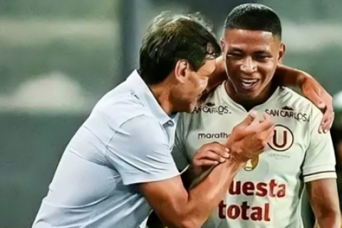 Fabián Bustos ve a Andy Polo en el Botafogo de Brasil