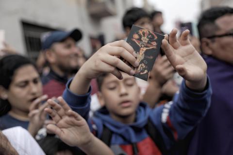 Hoy se desarrolla laúltima procesión del Señor de los Milagros