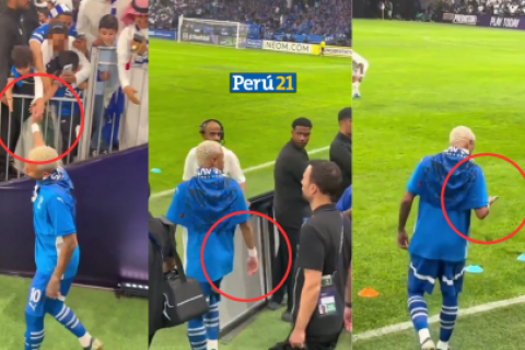 Neymar desmiente video donde supuestamente le roban el anillo