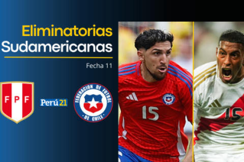 Perú vs Chile por la fecha 11 de las Eliminatorias sudamericanas