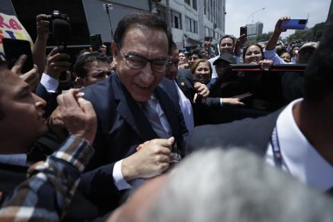 Vizcarra salió confiado de juicio oral.