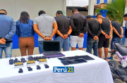policías peruanos capturados