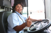 Mujeres conductoras de la ATU