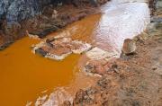 Río Santa contaminado