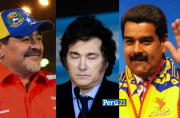 Maradona, Milei y Maduro