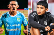 Maxloren Castro con camiseta de Cristal y la Selección