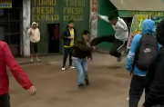 Pelea en la Panamericana Norte, en pleno paro de transportistas