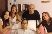 Roberto Chale y su familia